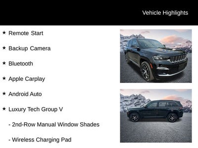 2022 Jeep Grand Cherokee Summit Reserve