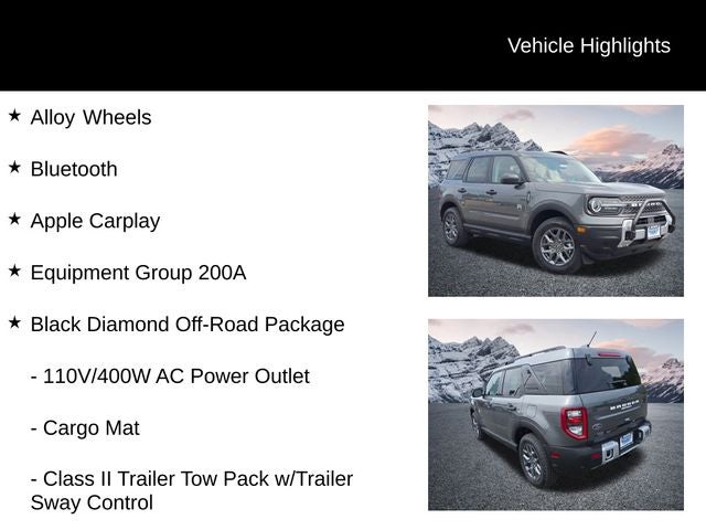 2025 Ford Bronco Sport Big Bend