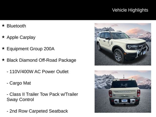 2025 Ford Bronco Sport Big Bend