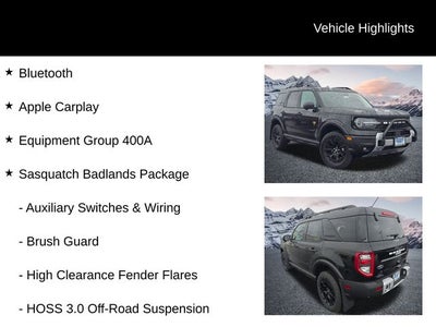 2025 Ford Bronco Sport Badlands