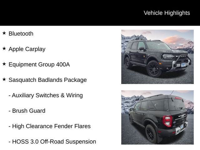 2025 Ford Bronco Sport Badlands