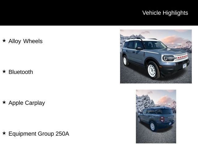 2025 Ford Bronco Sport Heritage