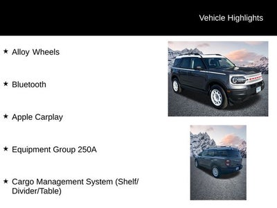 2025 Ford Bronco Sport Heritage