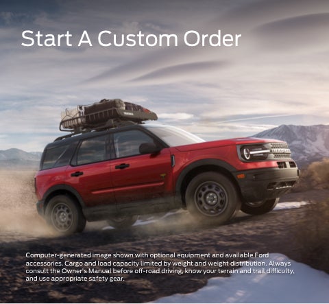 Start a custom order | Frontier Ford in Anacortes WA